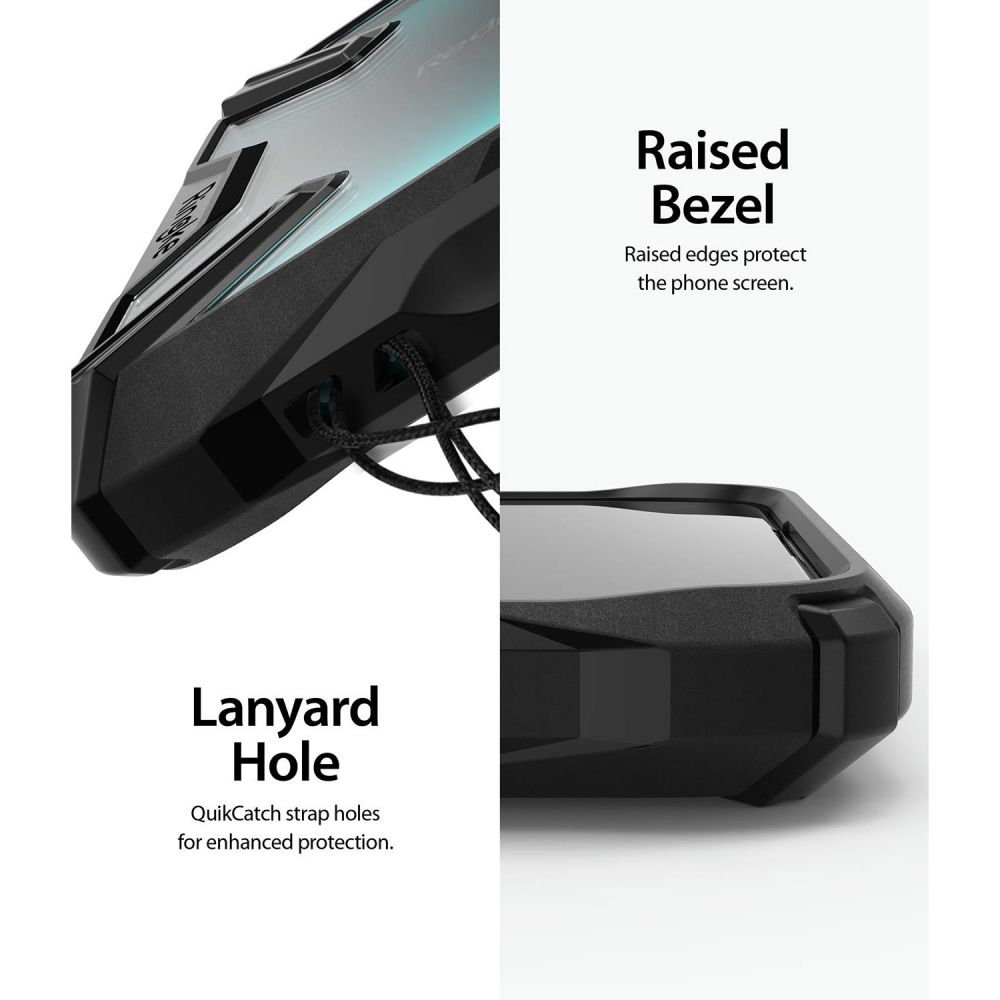 Pokrowiec Ringke Fusion X czarny Xiaomi Redmi Note 8 Pro / 2