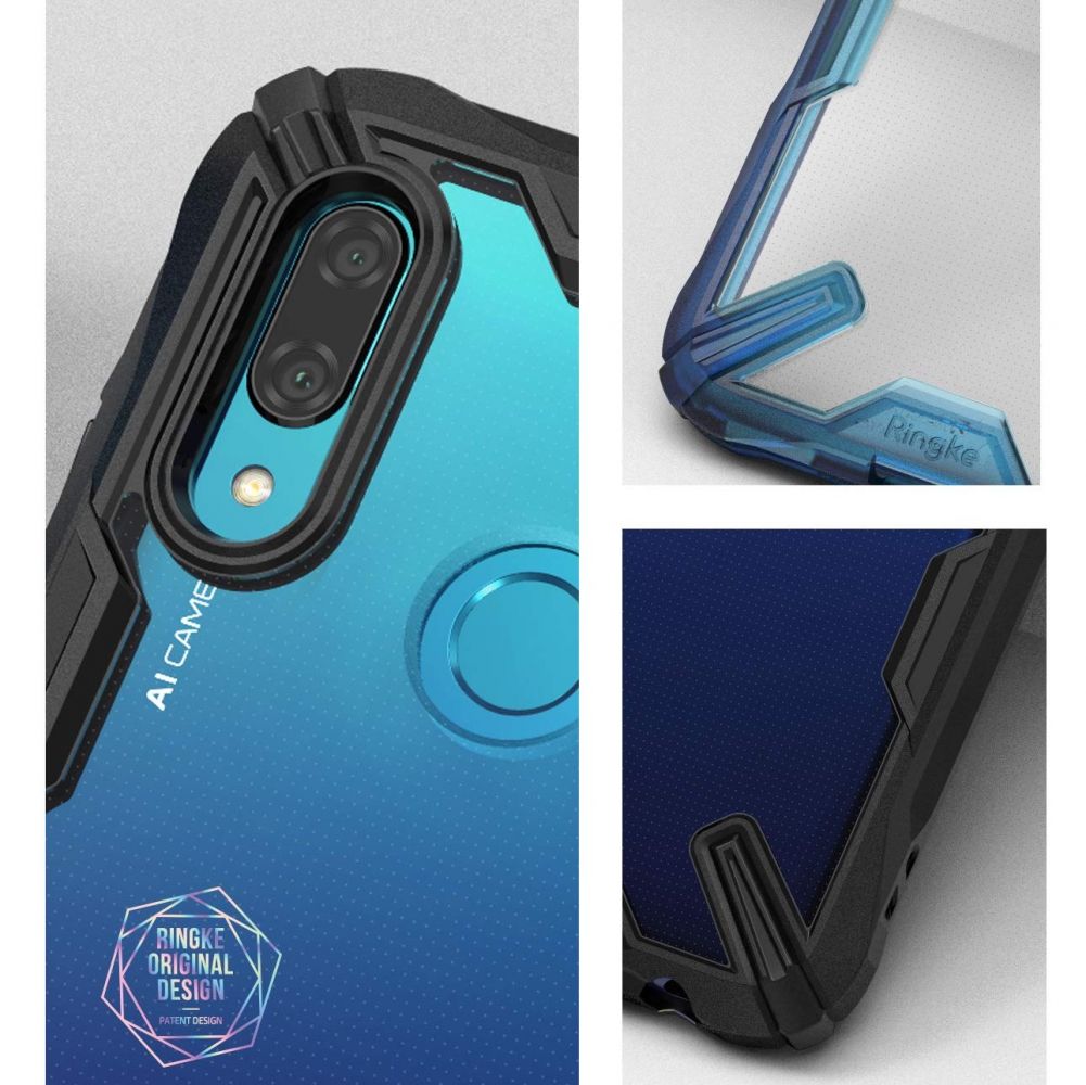 Pokrowiec Ringke Fusion X niebieski Huawei P Smart 2019 / 8
