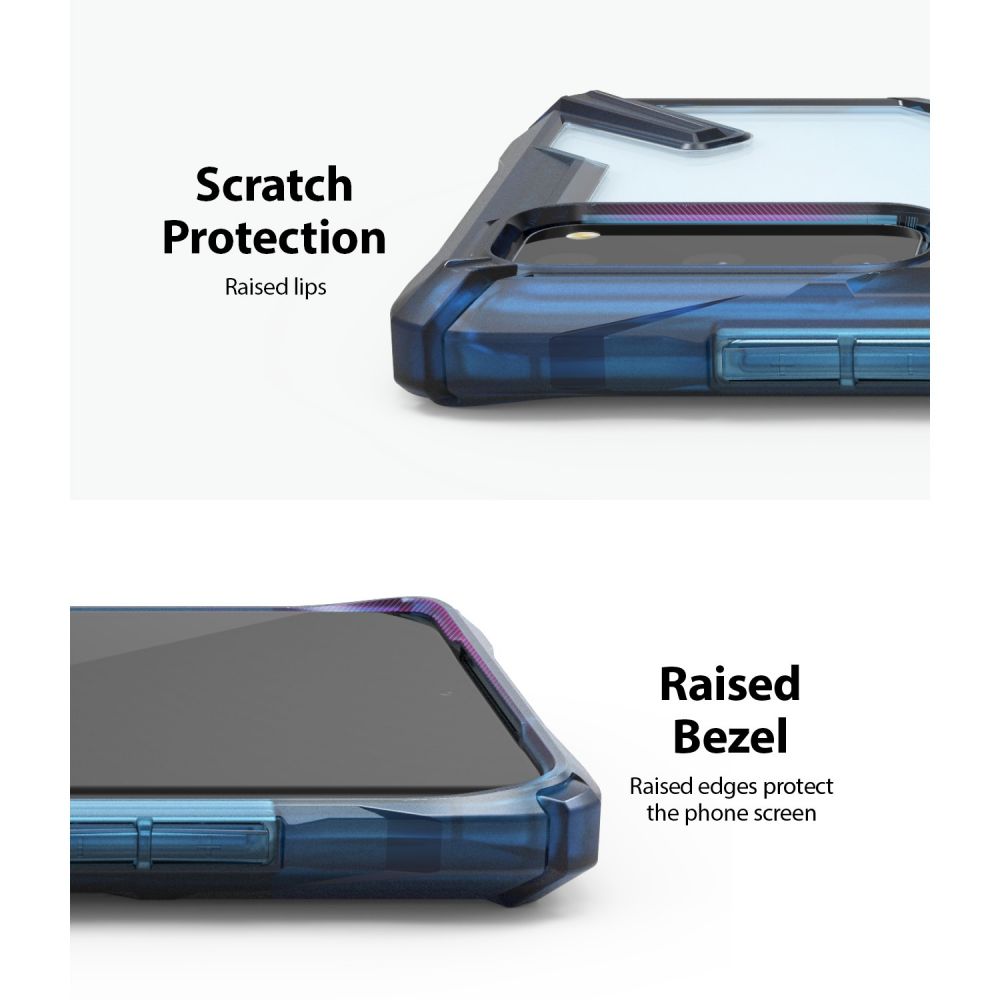 Pokrowiec Ringke Fusion X niebieski Samsung Galaxy S20 / 8