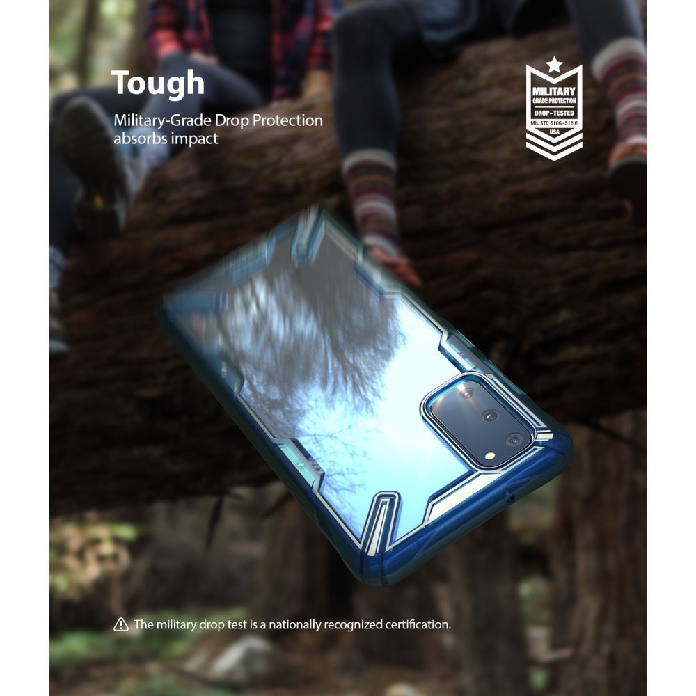 Pokrowiec Ringke Fusion X niebieski Samsung Galaxy S20 / 9