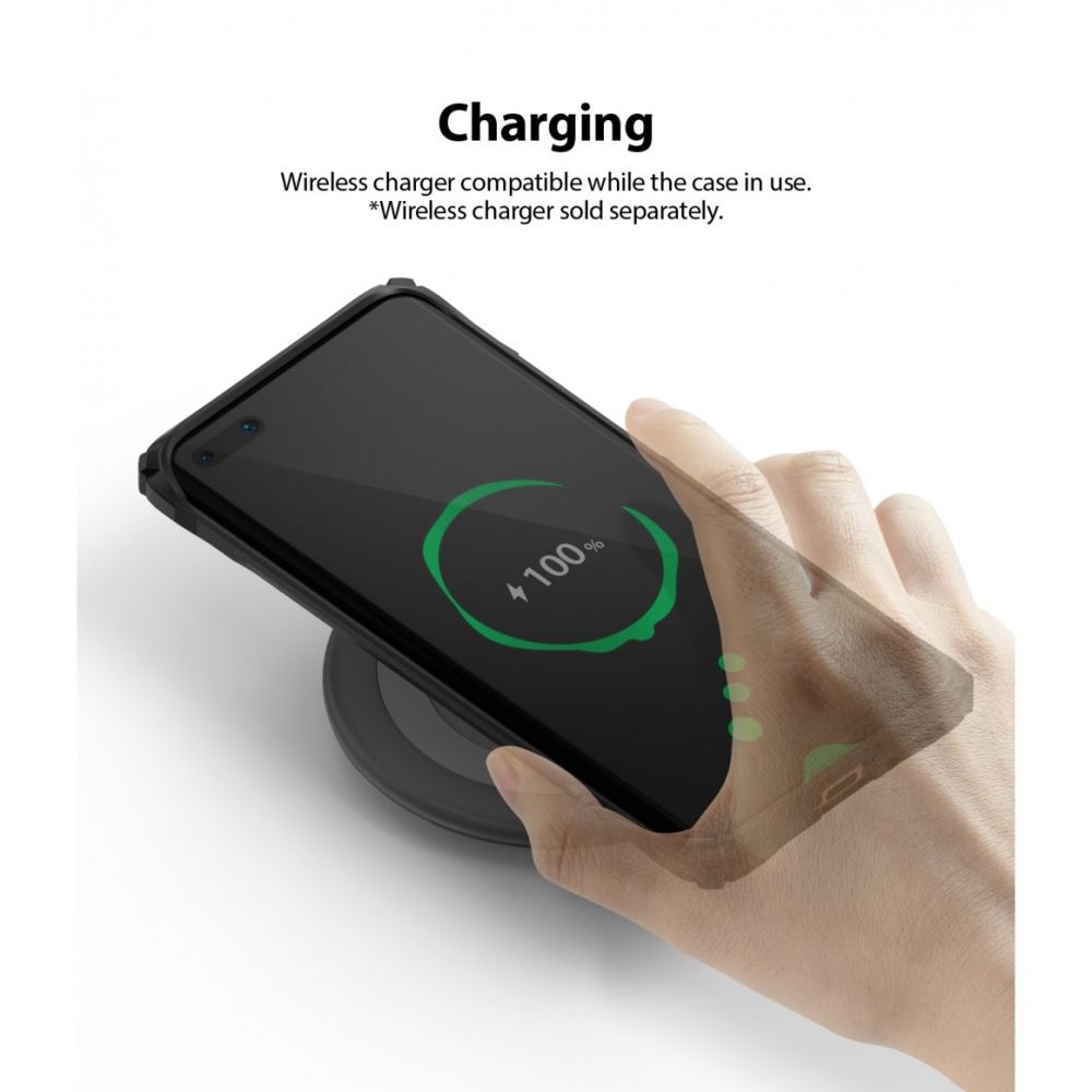 Pokrowiec Ringke Fusion X turkusowy Huawei P40 Pro / 8