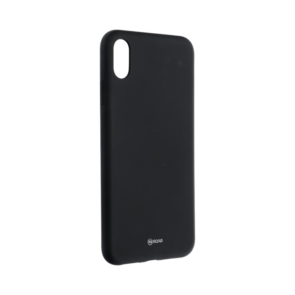 Pokrowiec Roar Colorful Jelly Case czarny Apple iPhone XS Max Pokrowiec Roar Colorful Jelly Case czarny Apple iPhone XS Max