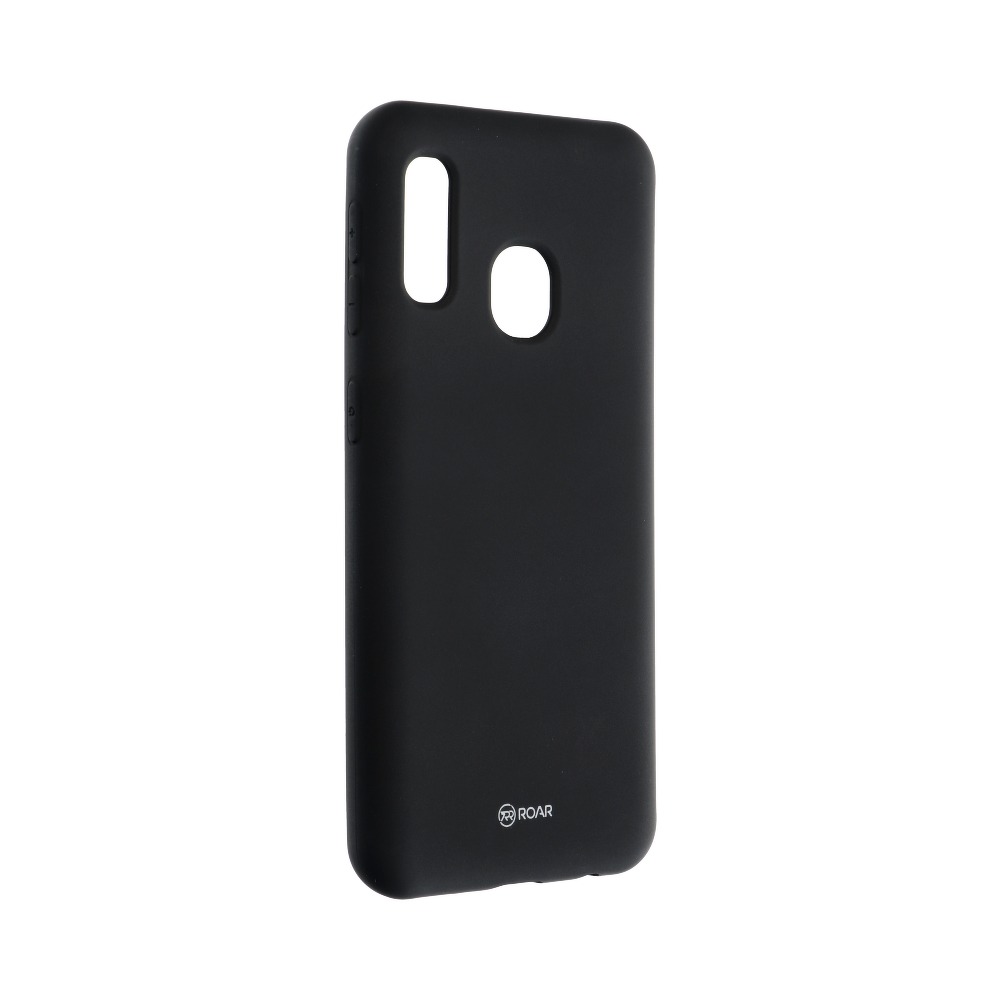 Pokrowiec Roar Colorful Jelly Case czarny Samsung Galaxy A20e Pokrowiec Roar Colorful Jelly Case czarny Samsung Galaxy A20e