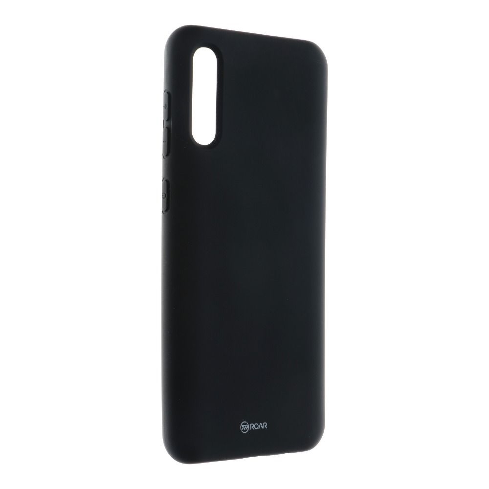 Pokrowiec Roar Colorful Jelly Case czarny Samsung Galaxy A50