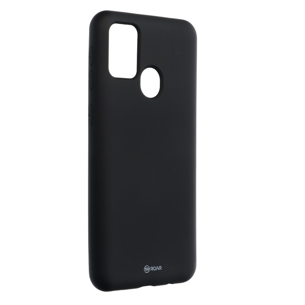 Pokrowiec Roar Colorful Jelly Case czarny Samsung Galaxy M21