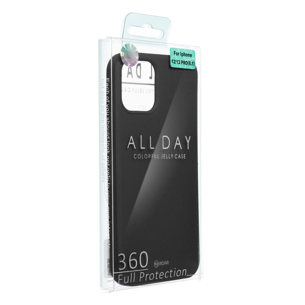 Pokrowiec Roar Colorful Jelly Case czarny Samsung Galaxy S7 Edge / 6