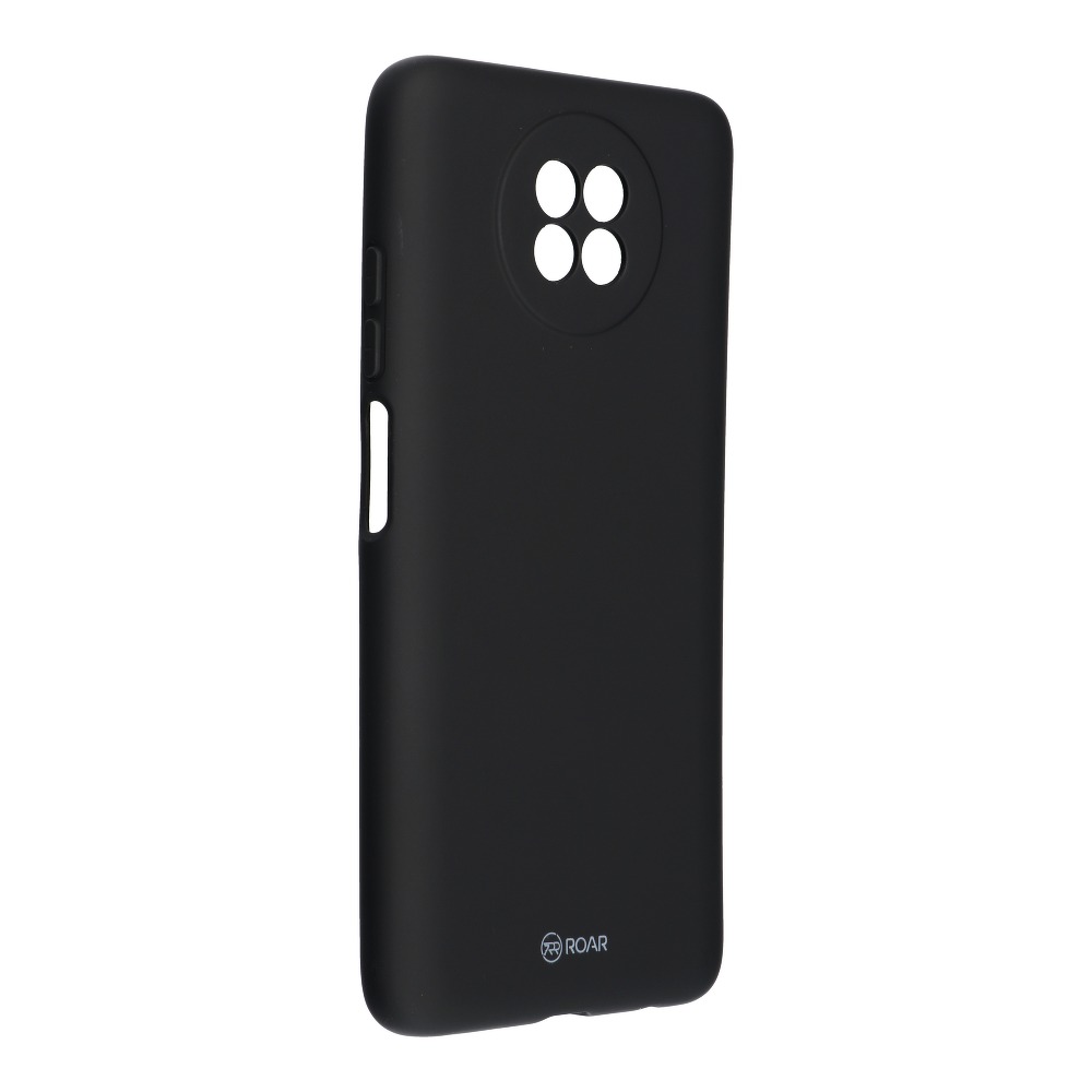 Pokrowiec Roar Colorful Jelly Case czarny Xiaomi Redmi Note 9 5G