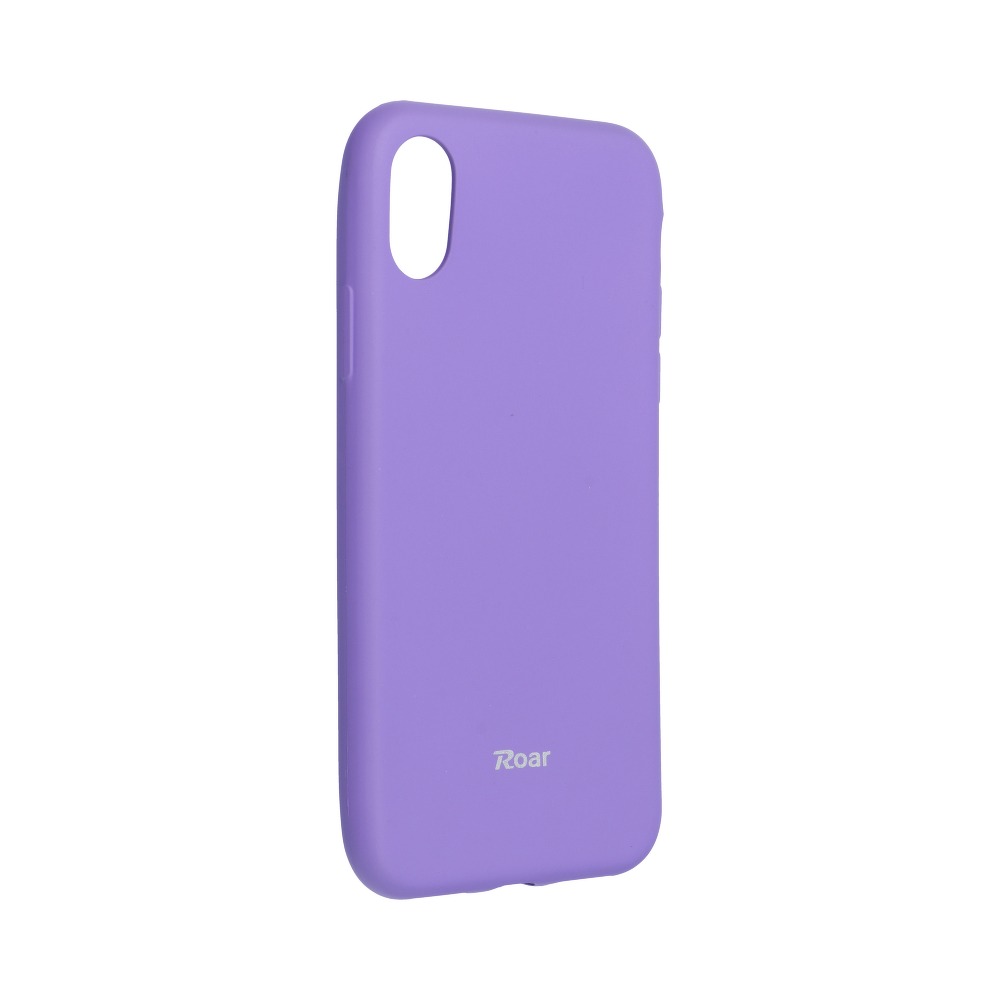 Pokrowiec Roar Colorful Jelly Case fioletowy Apple iPhone XS