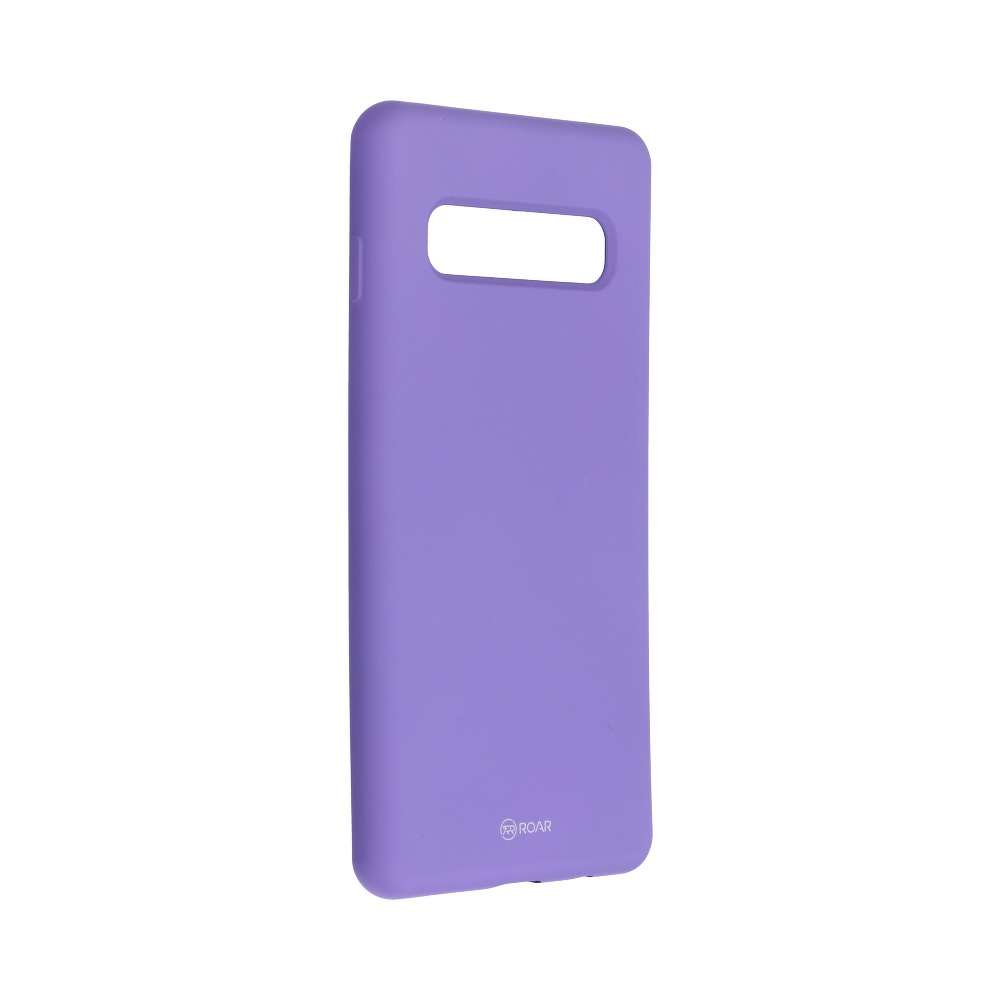 Pokrowiec Roar Colorful Jelly Case fioletowy Samsung Galaxy S10