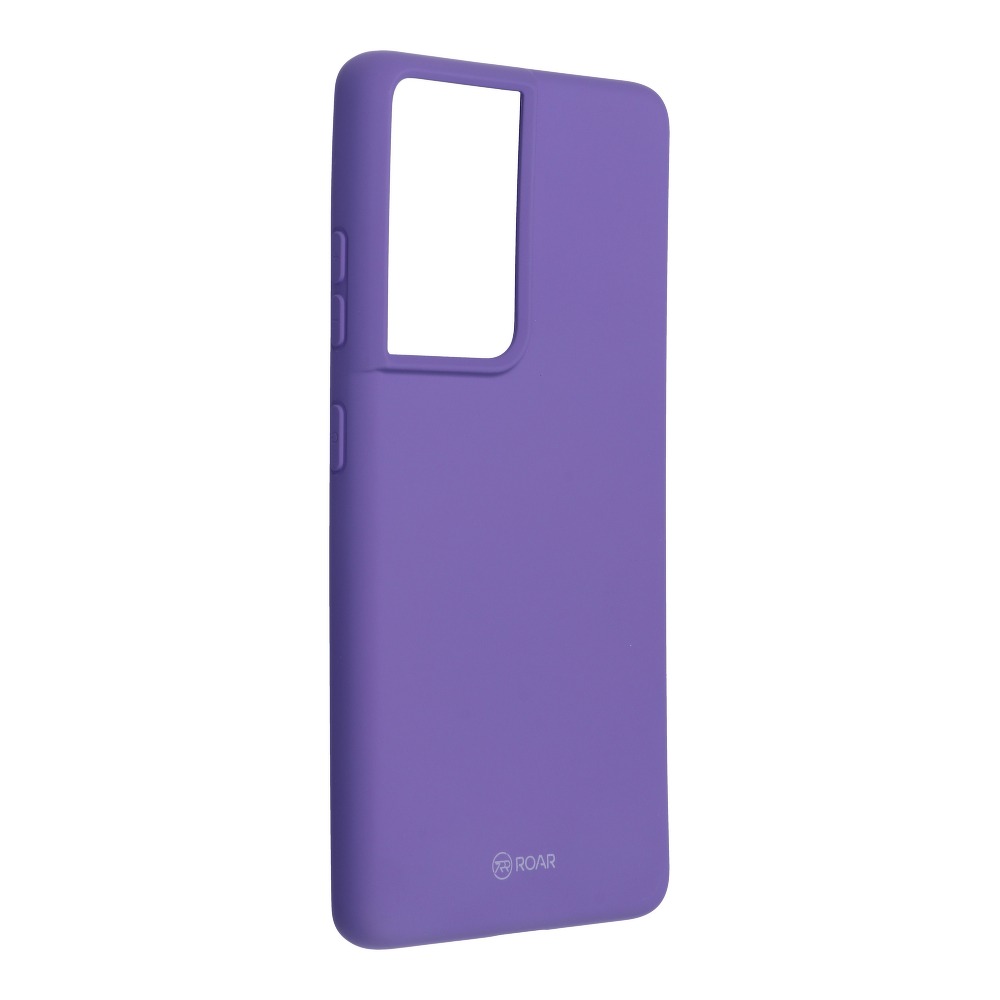 Pokrowiec Roar Colorful Jelly Case fioletowy Samsung s21 Ultra