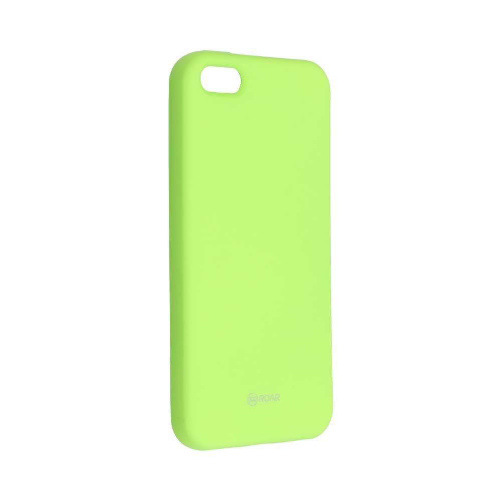 Pokrowiec Roar Colorful Jelly Case limonkowy Apple iPhone SE