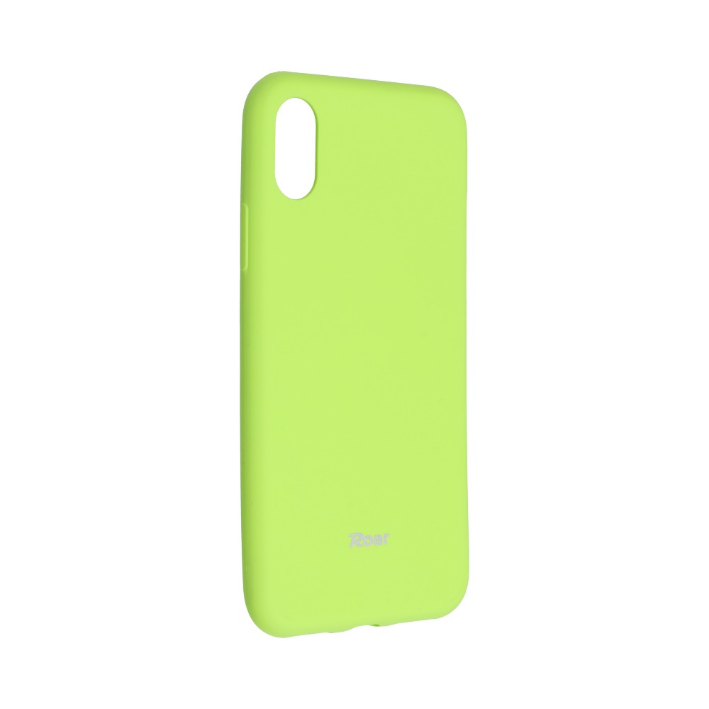Pokrowiec Roar Colorful Jelly Case limonkowy Apple iPhone X