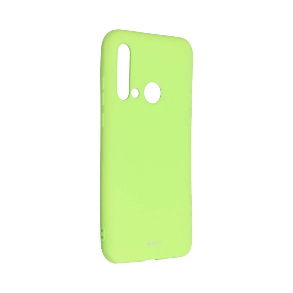 Pokrowiec Roar Colorful Jelly Case limonkowy Huawei P20 Lite 2019 Pokrowiec Roar Colorful Jelly Case limonkowy Huawei P20 Lite 2019