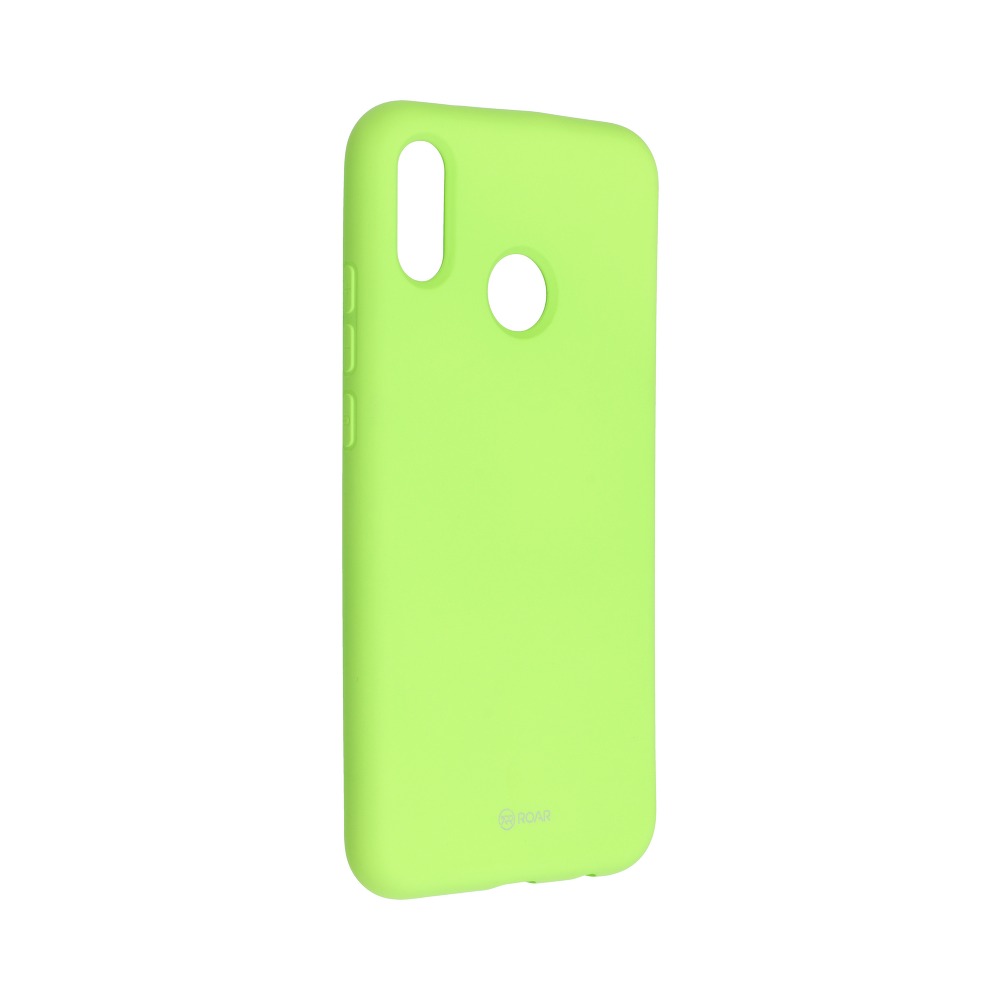 Pokrowiec Roar Colorful Jelly Case limonkowy Huawei P20 Lite