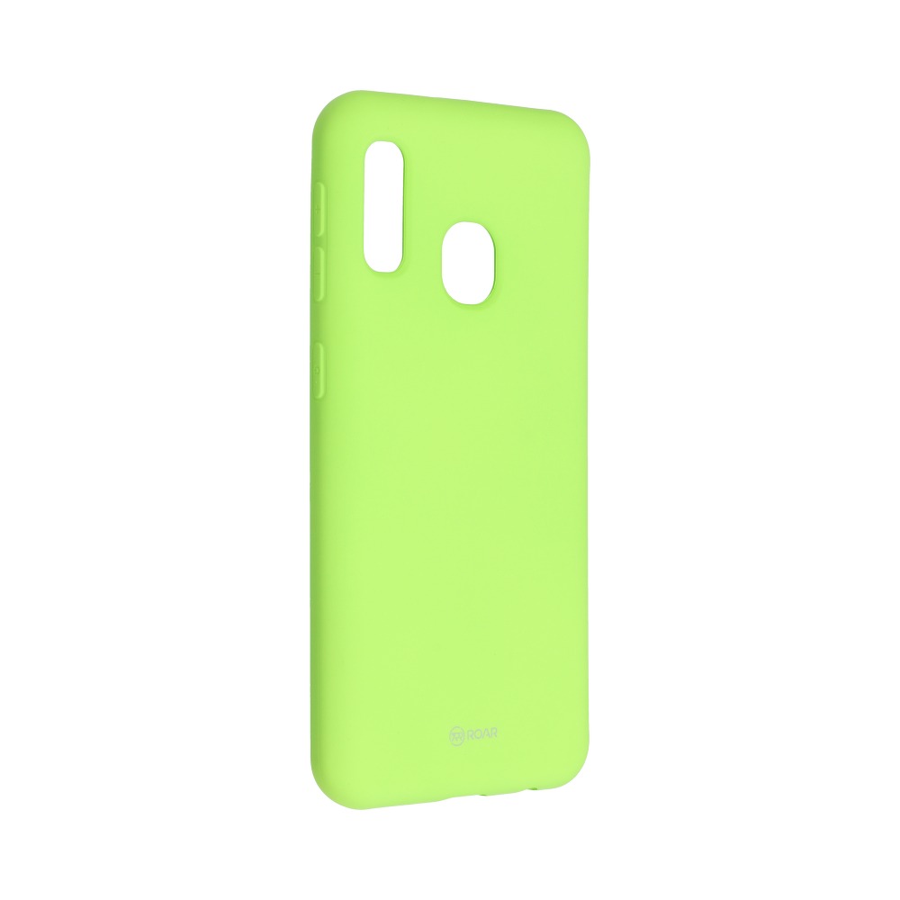 Pokrowiec Roar Colorful Jelly Case limonkowy Samsung Galaxy A20e