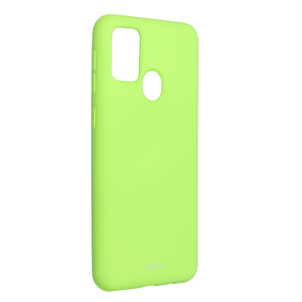 Pokrowiec Roar Colorful Jelly Case limonkowy Samsung Galaxy M21