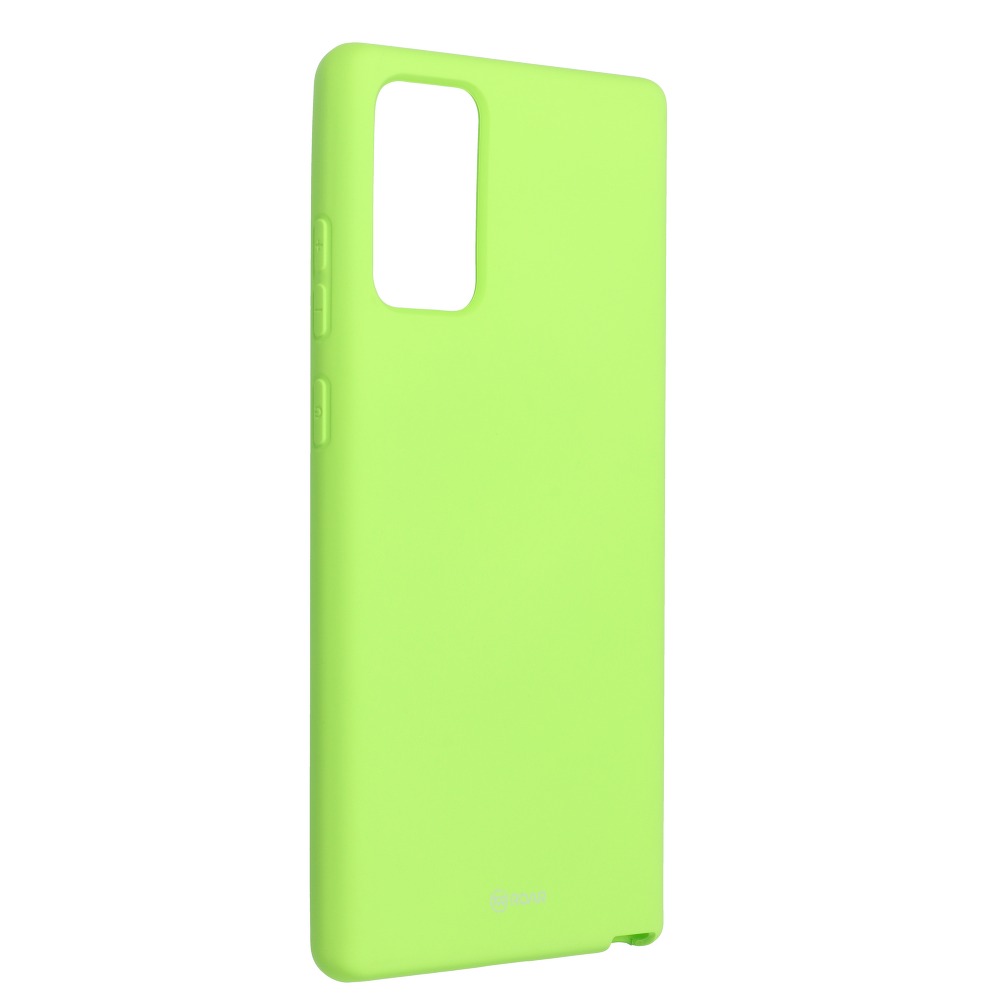 Pokrowiec Roar Colorful Jelly Case limonkowy Samsung Galaxy Note 20