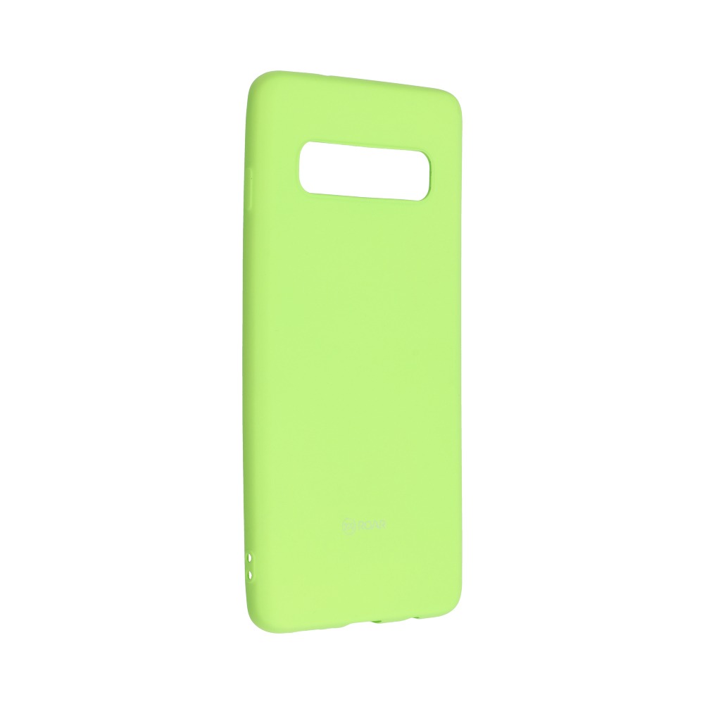 Pokrowiec Roar Colorful Jelly Case limonkowy Samsung Galaxy S10