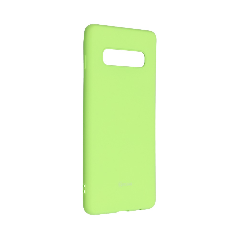 Pokrowiec Roar Colorful Jelly Case limonkowy Samsung Galaxy S10 Plus