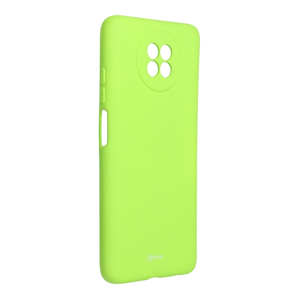 Pokrowiec Roar Colorful Jelly Case limonkowy Xiaomi Redmi Note 9 5G