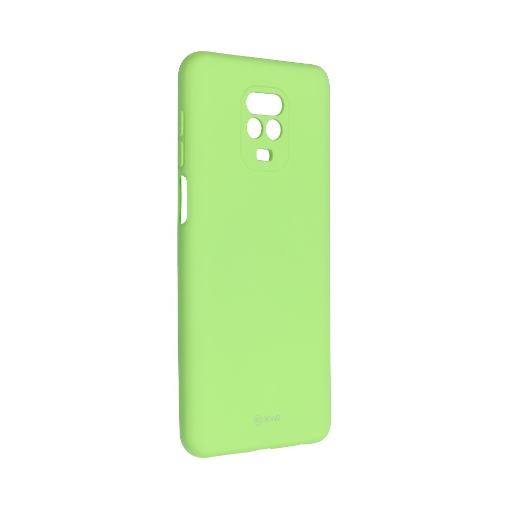 Pokrowiec Roar Colorful Jelly Case limonkowy Xiaomi Redmi Note 9 Pro