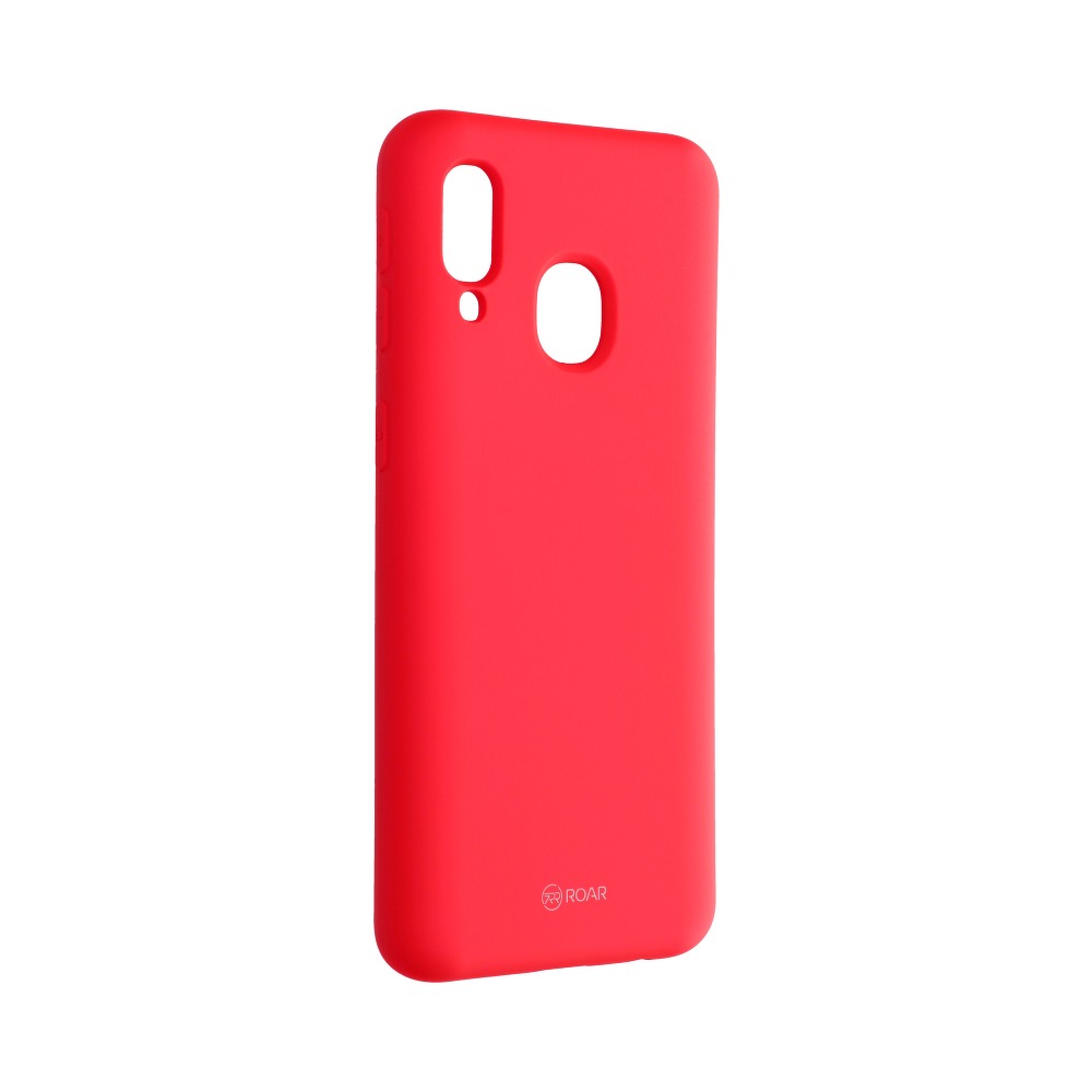 Pokrowiec Roar Colorful Jelly Case różowy Samsung Galaxy A40 Pokrowiec Roar Colorful Jelly Case różowy Samsung Galaxy A40