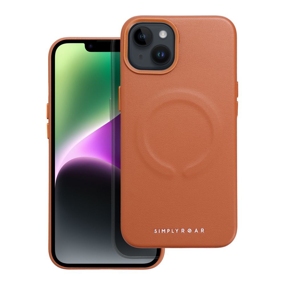 Pokrowiec Roar Leather Mag Case MagSafe br�zowy Apple iPhone 12 Pro Max / 3