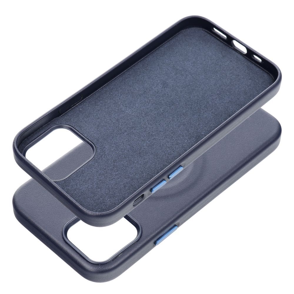 Pokrowiec Roar Leather Mag Case granatowy Apple iPhone 12 / 3