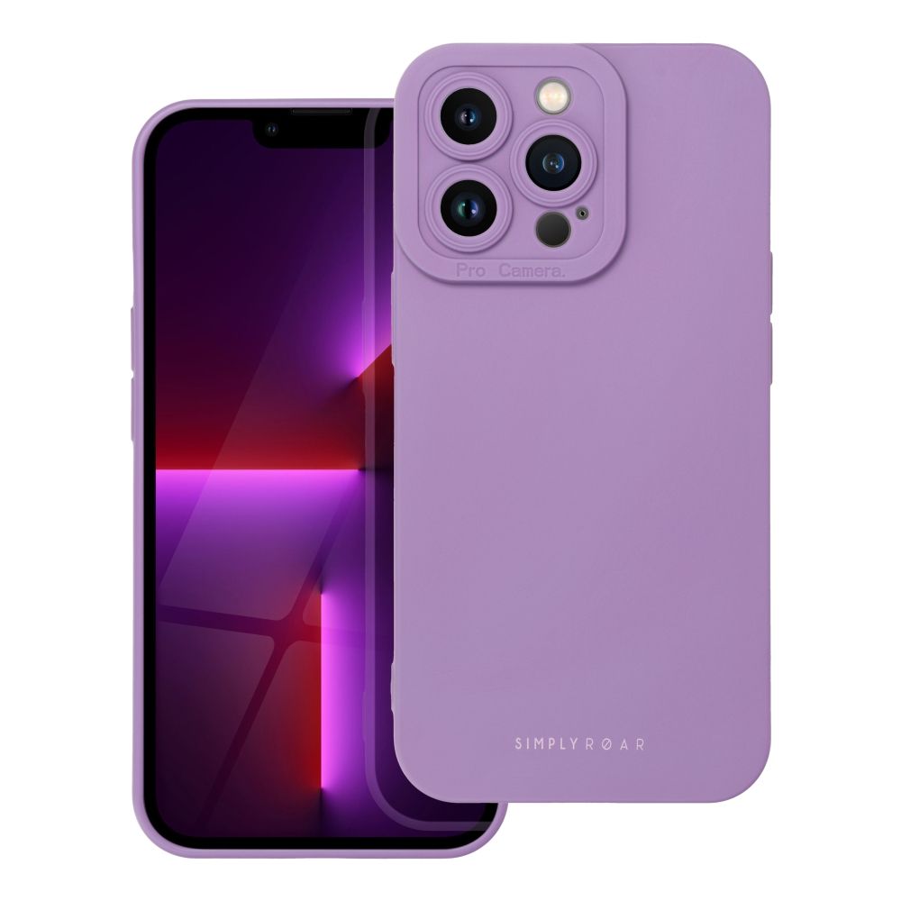Pokrowiec Roar Luna Case fioletowy Apple iPhone 14 Plus / 2 Pokrowiec Roar Luna Case fioletowy Apple iPhone 14 Plus / 2