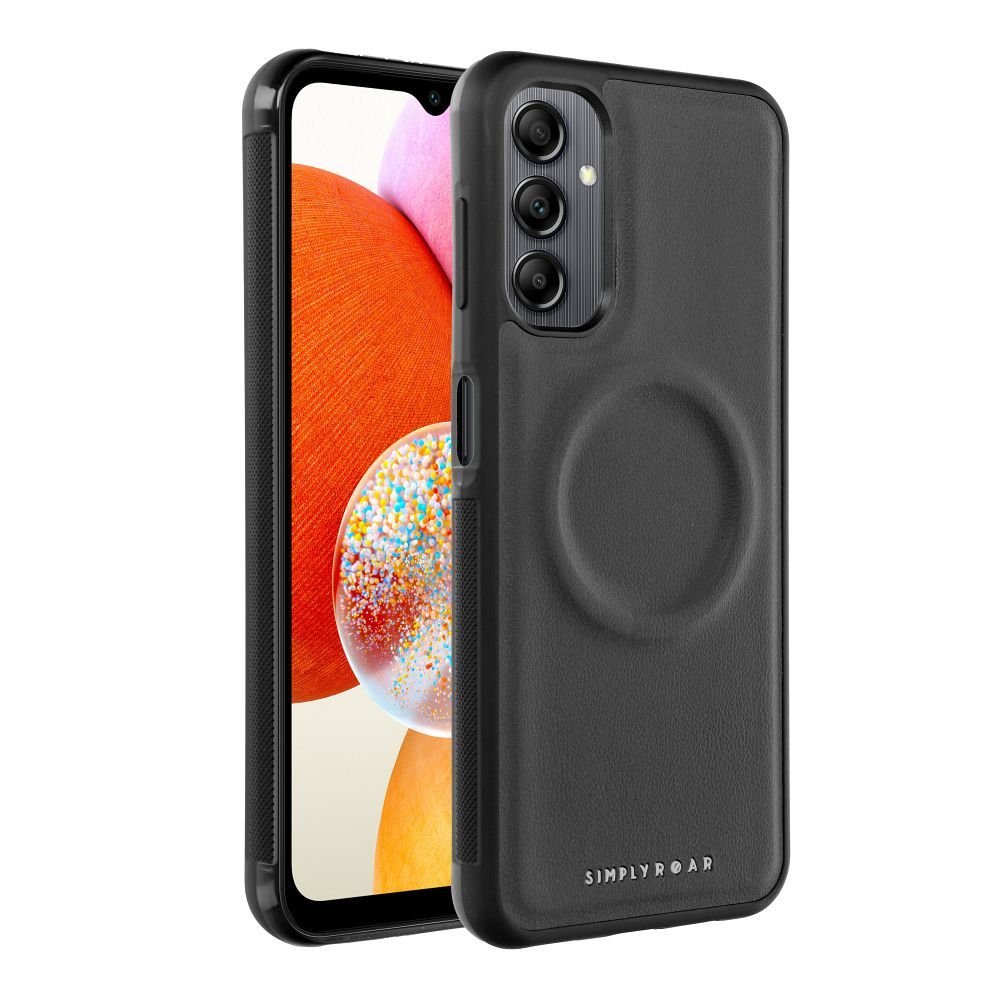 Pokrowiec Roar Mag Morning Case MagSafe czarny Samsung Galaxy A14 / 2