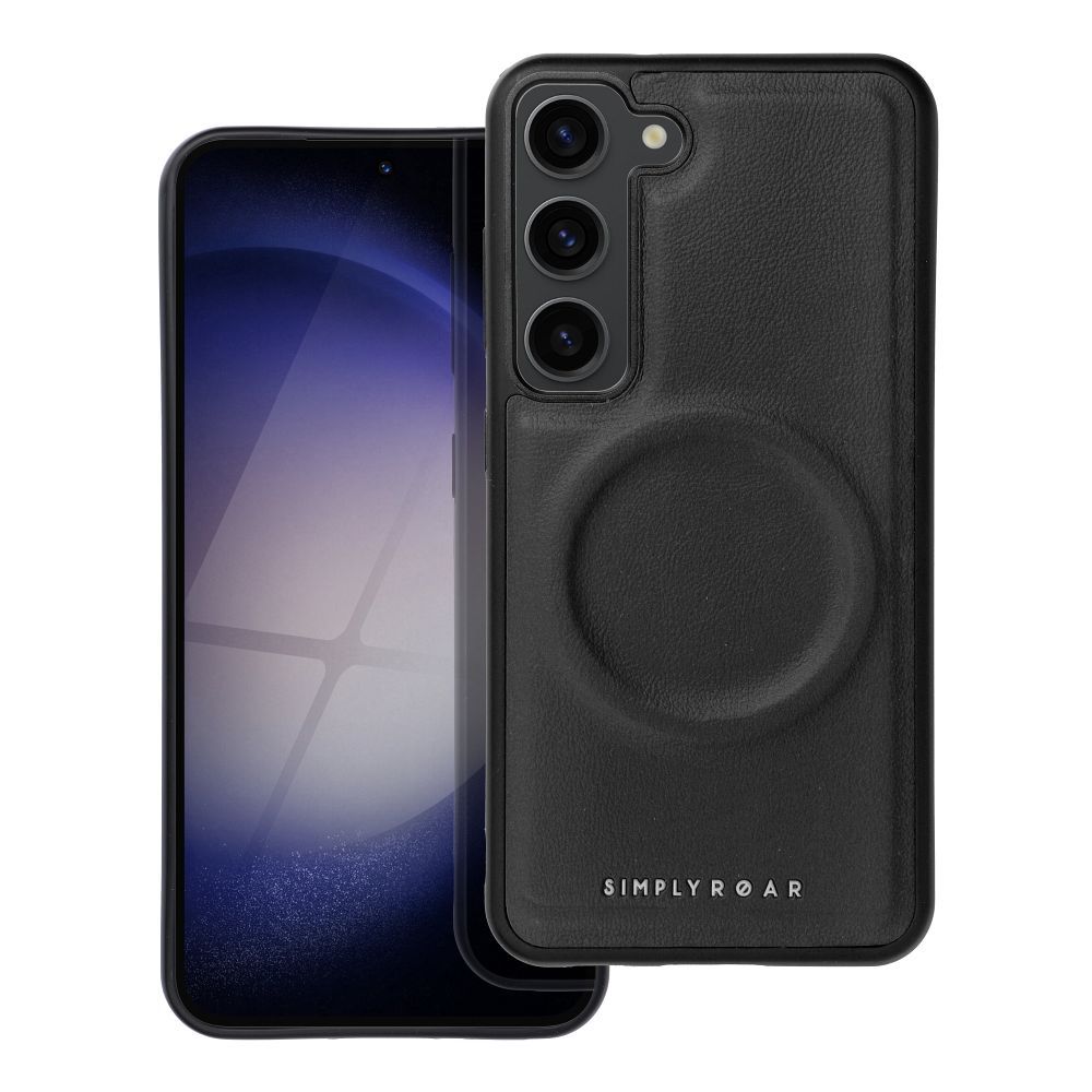 Pokrowiec Roar Mag Morning Case MagSafe czarny Samsung Galaxy S23