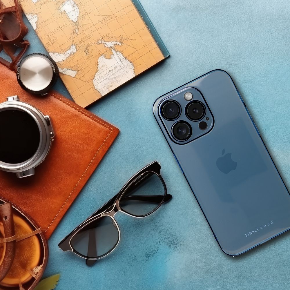 Pokrowiec Roar Pure Simple Fit Case granatowy Samsung Galaxy A54 5G / 2 Pokrowiec Roar Pure Simple Fit Case granatowy Samsung Galaxy A54 5G / 2