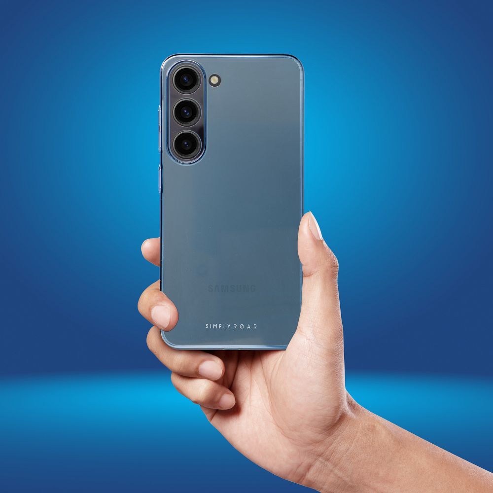 Pokrowiec Roar Pure Simple Fit Case granatowy Samsung Galaxy S24 / 3