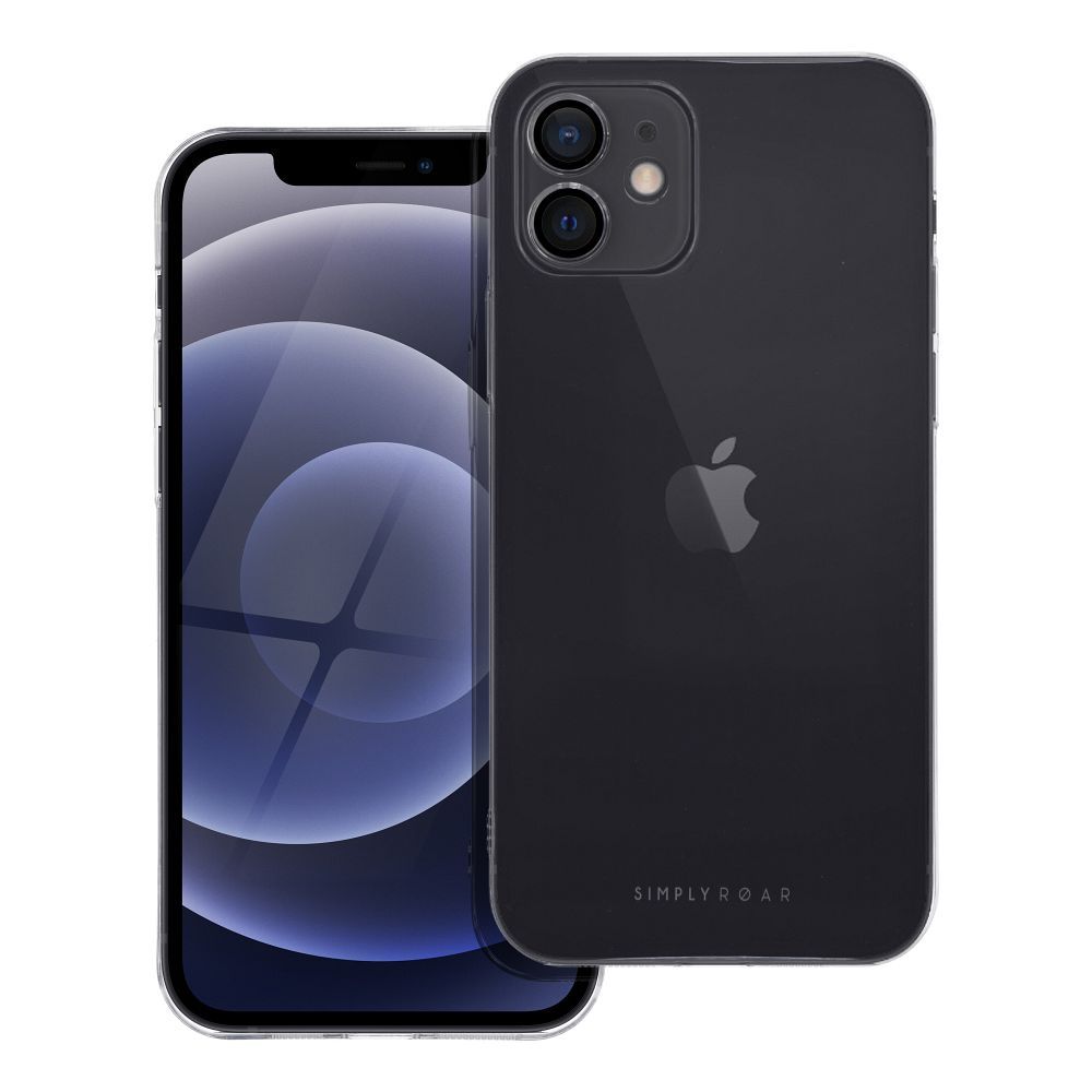 Pokrowiec Roar Pure Simple Fit Case prze�roczysty Apple iPhone 12