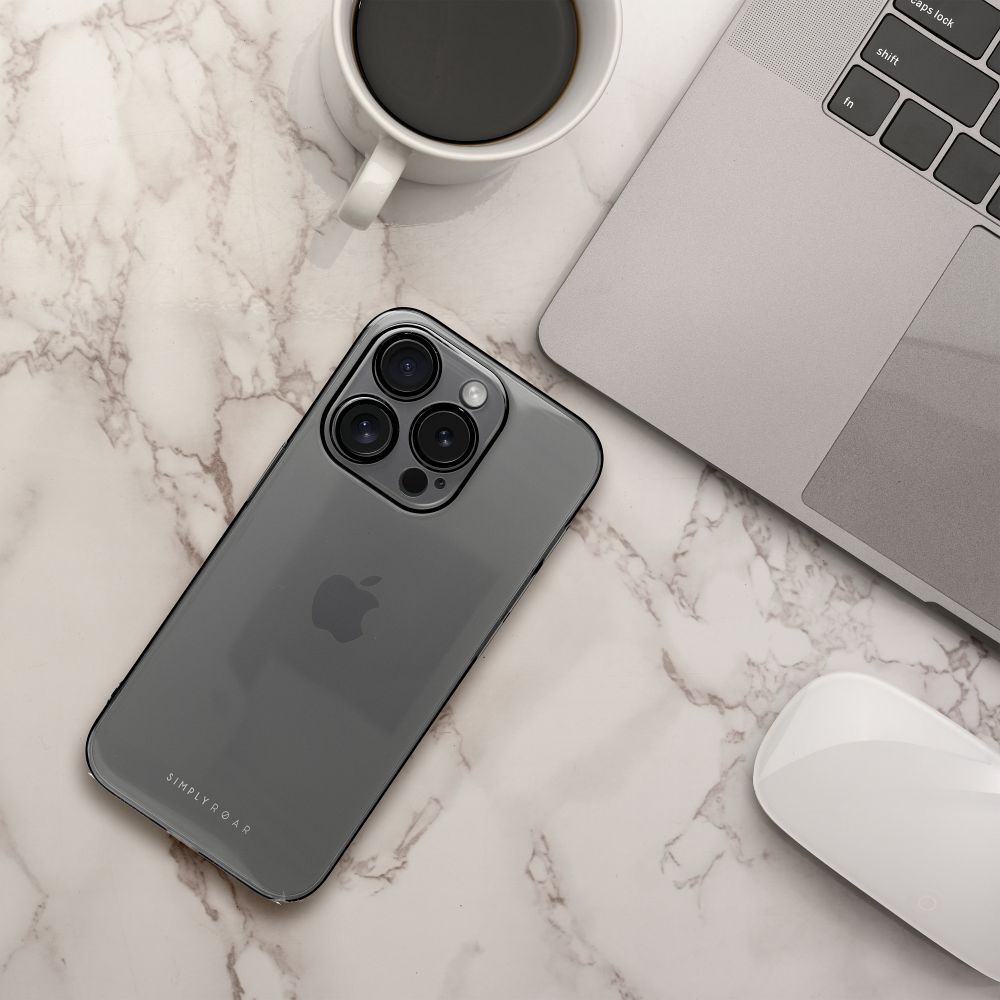 Pokrowiec Roar Pure Simple Fit Case przeźroczysty Apple iPhone 14 / 2 Pokrowiec Roar Pure Simple Fit Case przeźroczysty Apple iPhone 14 / 2