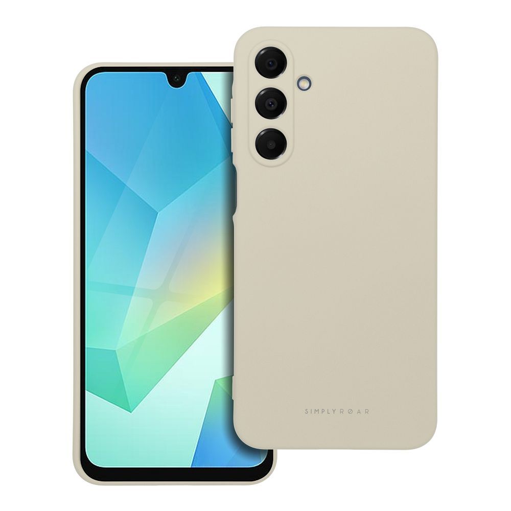 Pokrowiec Roar Space Case beżowy Samsung Galaxy A16 5G Pokrowiec Roar Space Case beżowy Samsung Galaxy A16 5G