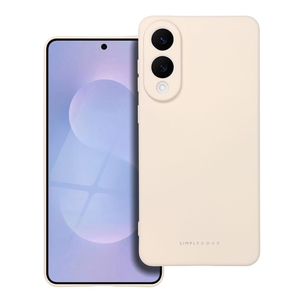 Pokrowiec Roar Space Case beżowy Samsung Galaxy S25 Edge Pokrowiec Roar Space Case beżowy Samsung Galaxy S25 Edge