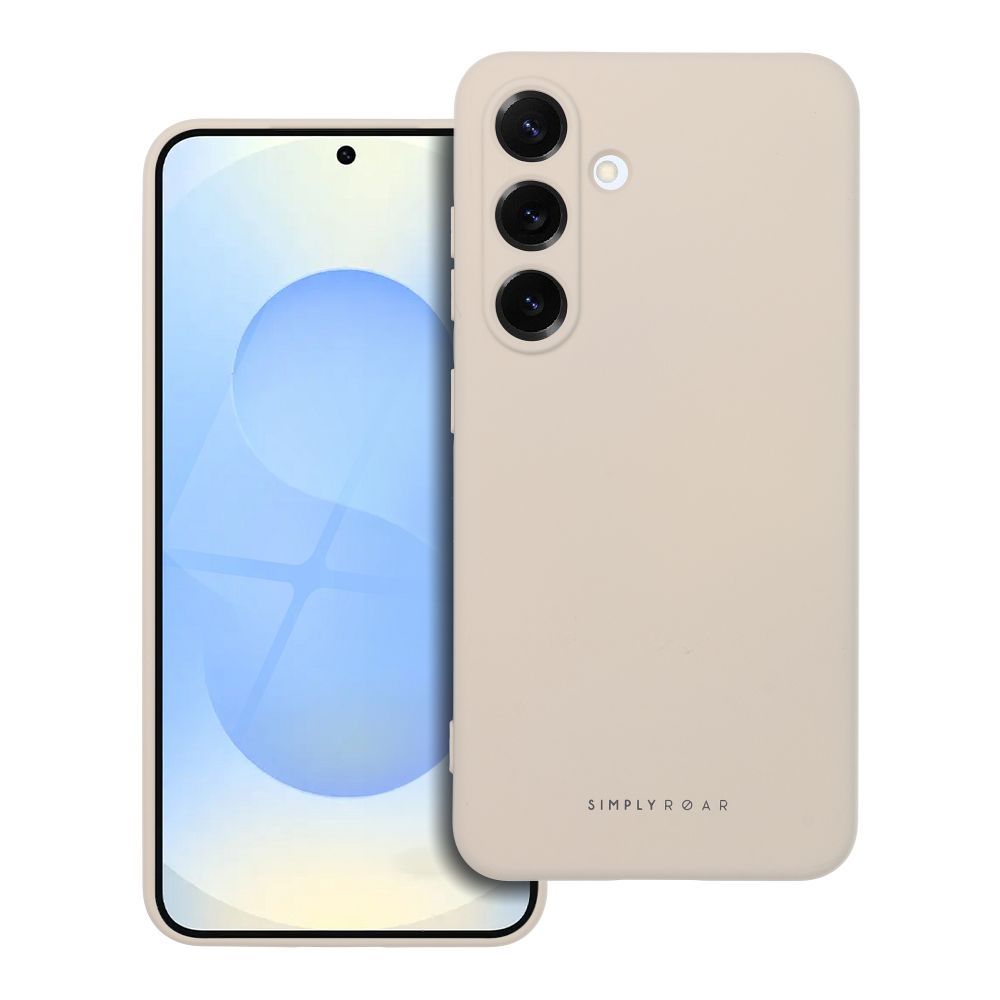 Pokrowiec Roar Space Case be�owy Samsung Galaxy S25