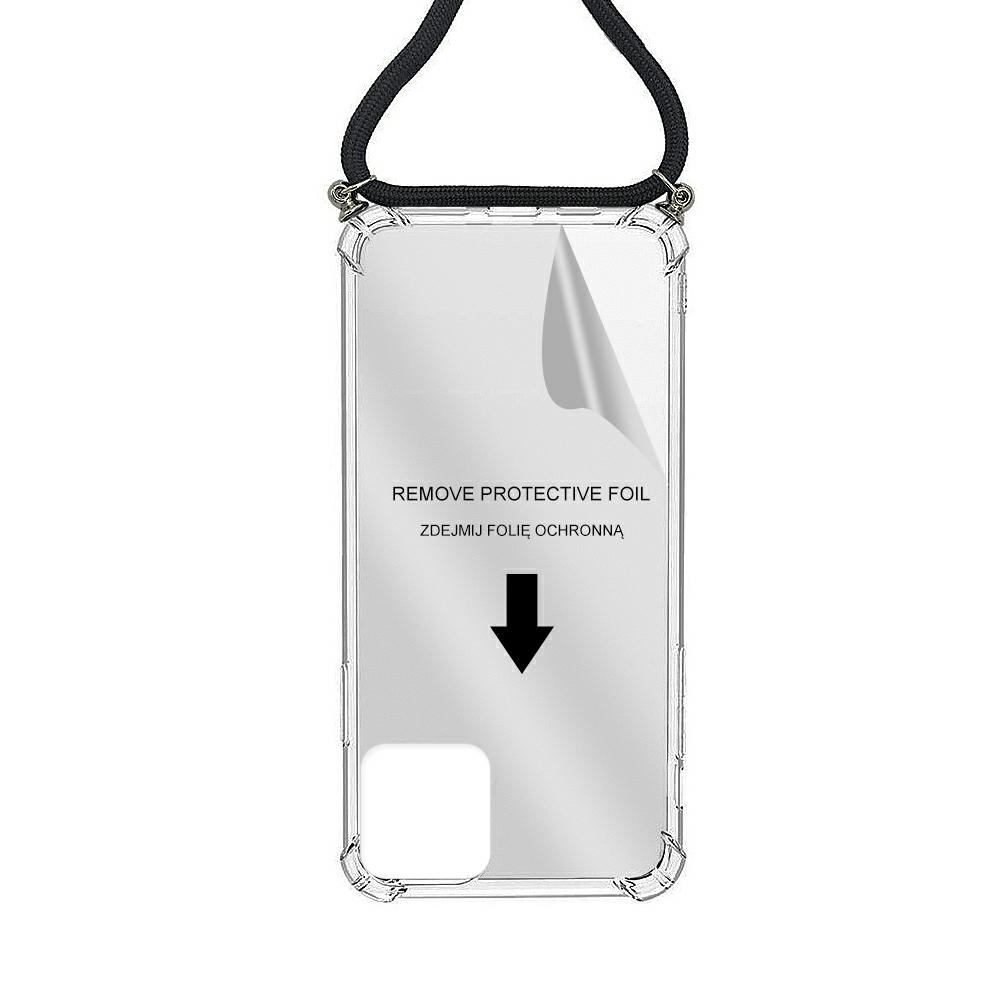 Pokrowiec Rope Case ze sznurkiem czarny Apple iPhone X / 4