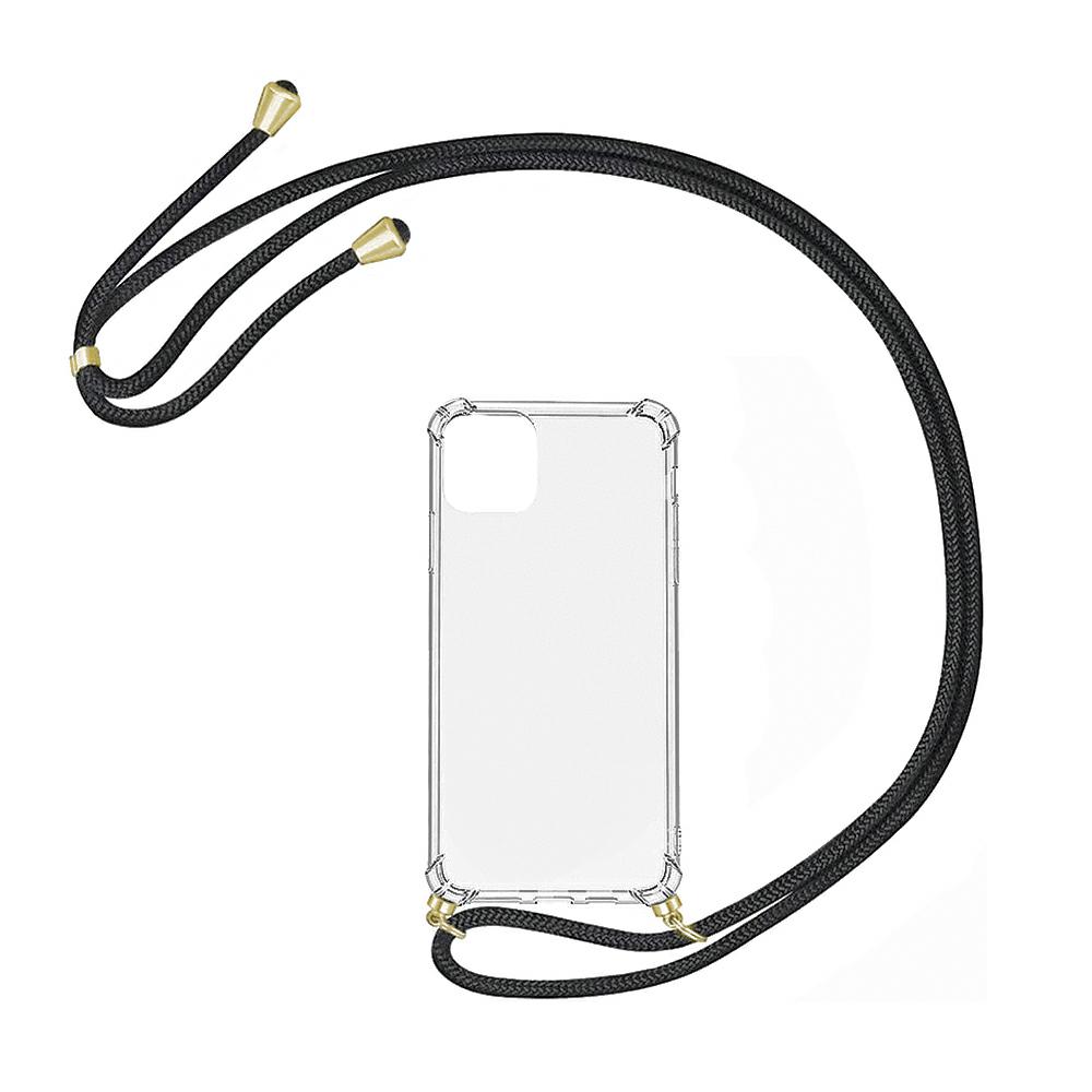 Pokrowiec Rope Case ze sznurkiem czarny Huawei P40