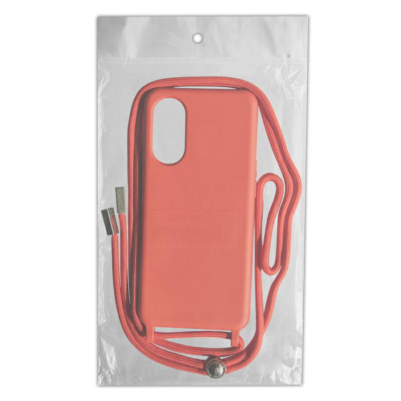 Pokrowiec Rope Case ze sznurkiem czerwony Apple iPhone 12 Pro / 4