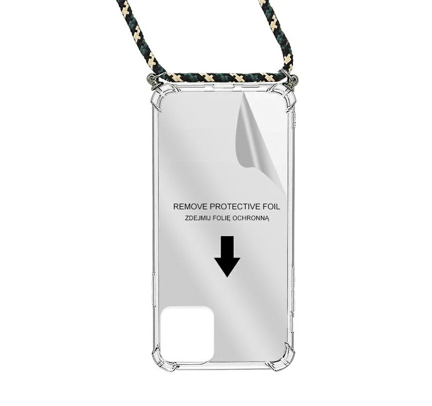 Pokrowiec Rope Case ze sznurkiem zielony Apple iPhone 7 / 3 Pokrowiec Rope Case ze sznurkiem zielony Apple iPhone 7 / 3