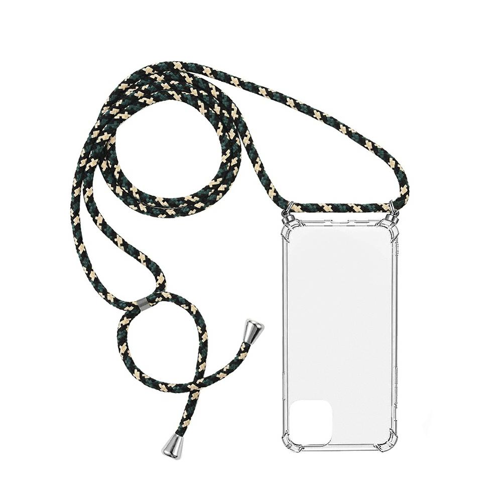 Pokrowiec Rope Case ze sznurkiem zielony Huawei P40 Lite 5G