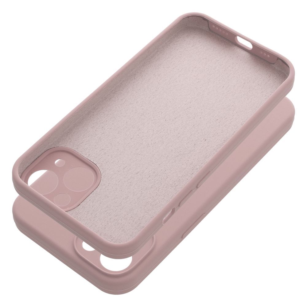 Pokrowiec Silicone 2mm jasnor�owy Apple iPhone 13 / 3