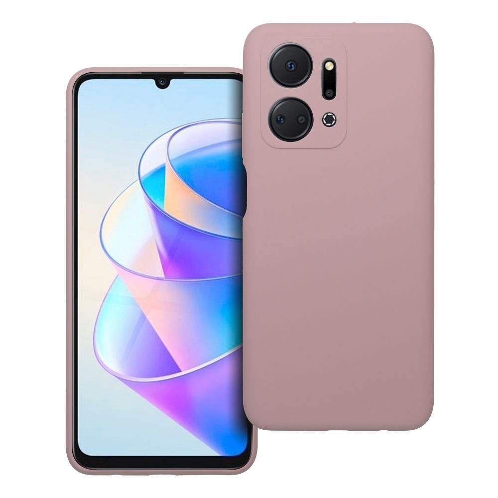 Pokrowiec Silicone 2mm jasnor�owy Honor X7a