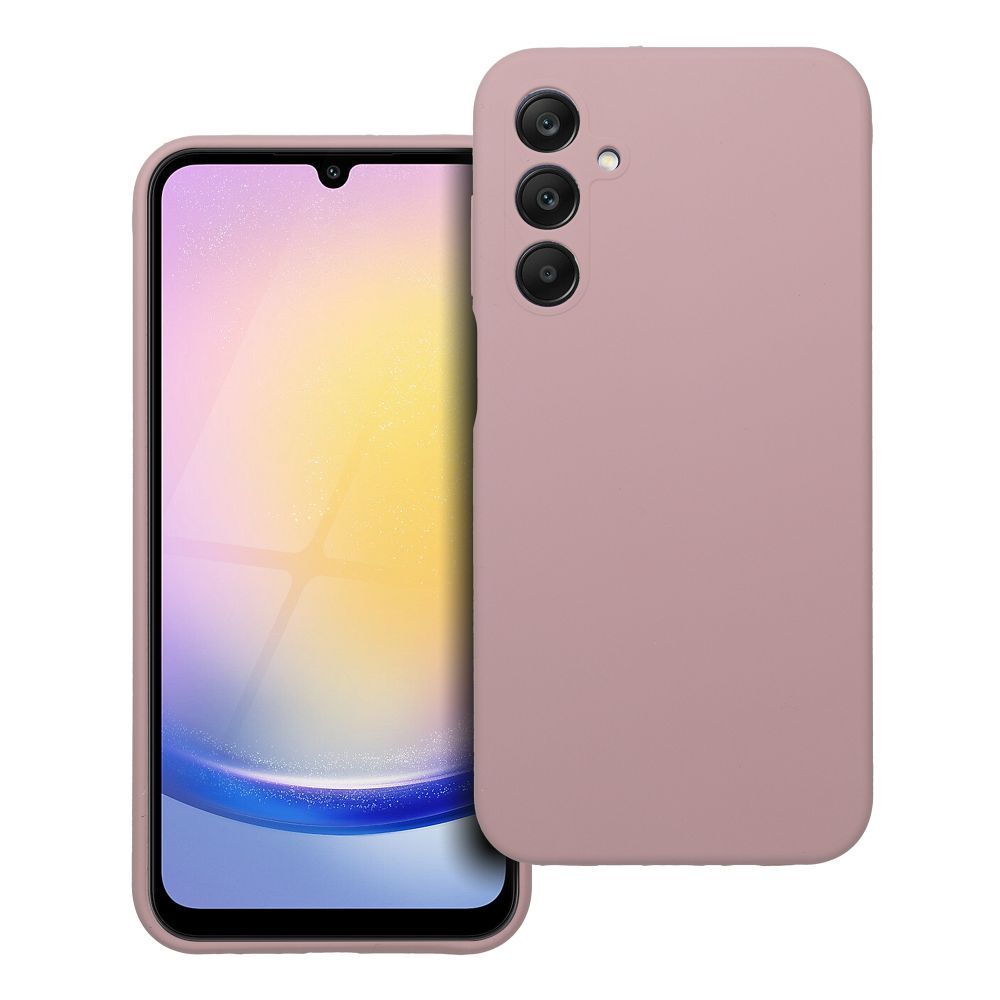 Pokrowiec Silicone 2mm jasnor�owy Samsung Galaxy A25 5G