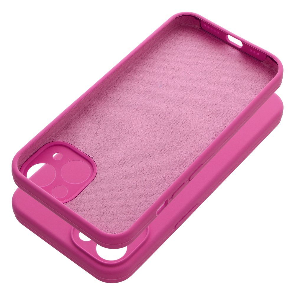 Pokrowiec Silicone 2mm r�owy Apple iPhone 13 / 2