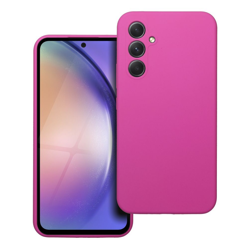 Pokrowiec Silicone 2mm r�owy Samsung Galaxy A54 5G