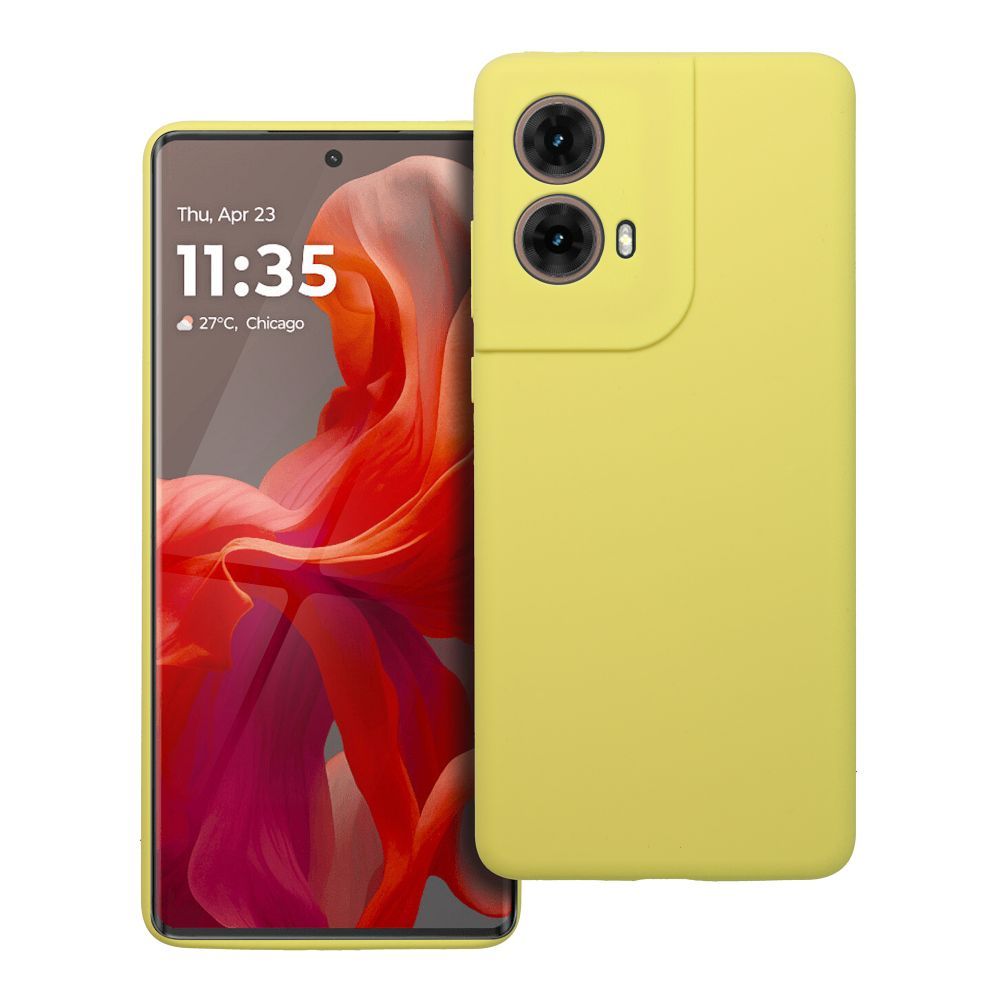 Pokrowiec Silicone 2mm ��ty Motorola Moto G85 5G