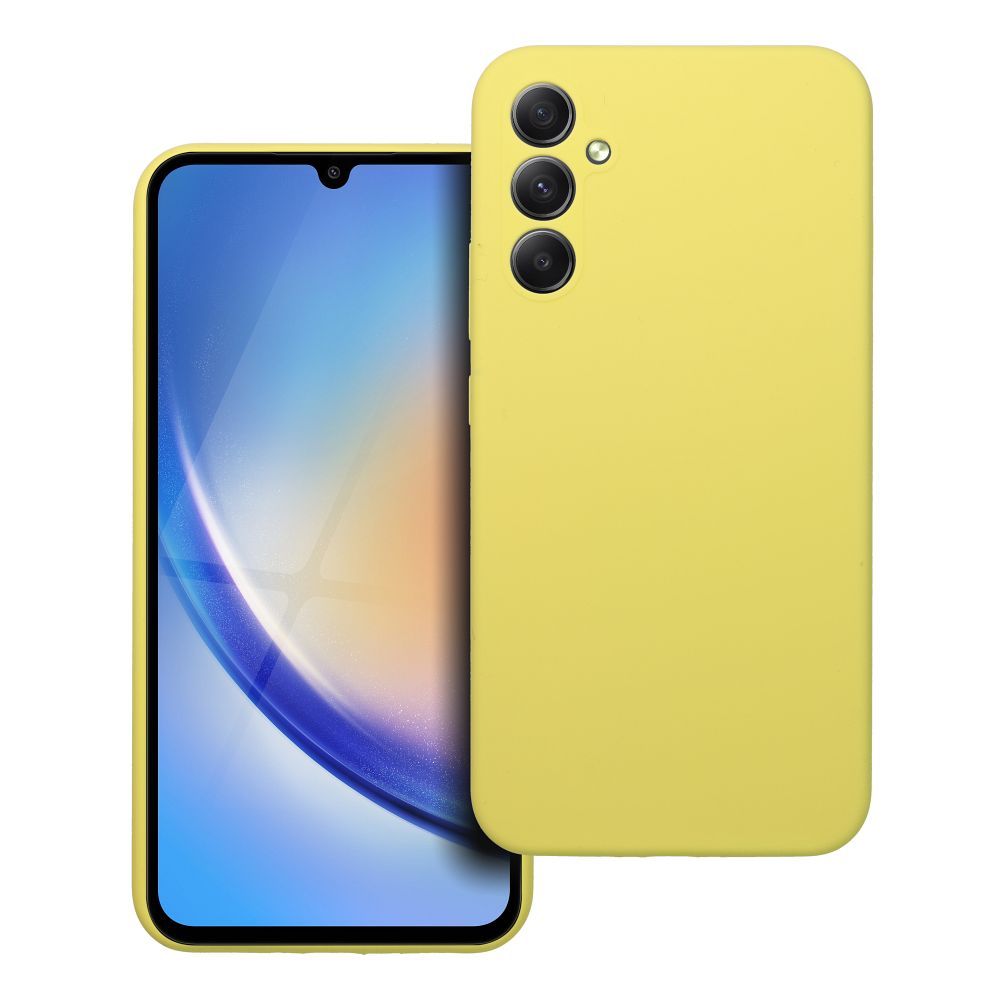 Pokrowiec Silicone 2mm ��ty Samsung Galaxy A34 5G